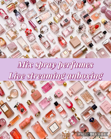 Mix Perfume Spray 30ml Live streaming unboxing